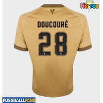 Crystal Palace Cheick Doucoure #28 Auswärtstrikot 2025-26 Kurzarm